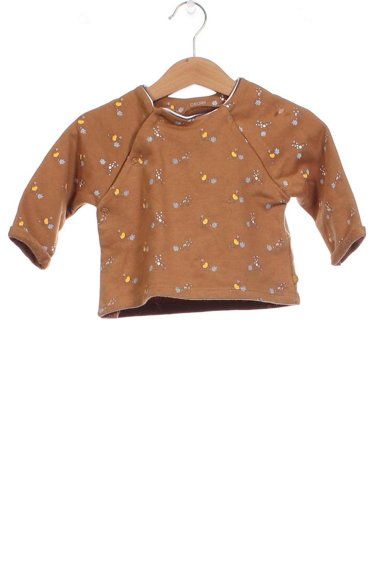Bluză pentru copii, Mărime 3-6m/ 62-68 cm, Culoare Maro, Preț 23,69 Lei