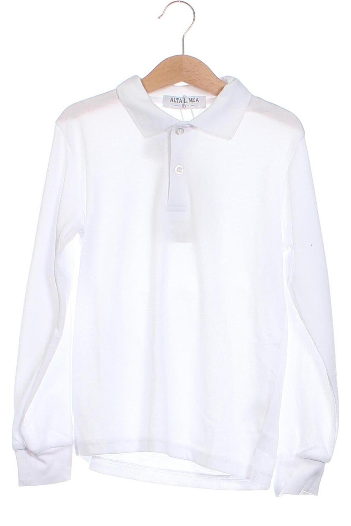 Kinder Shirt, Größe 7-8y/ 128-134 cm, Farbe Weiß, Preis 5,53 €