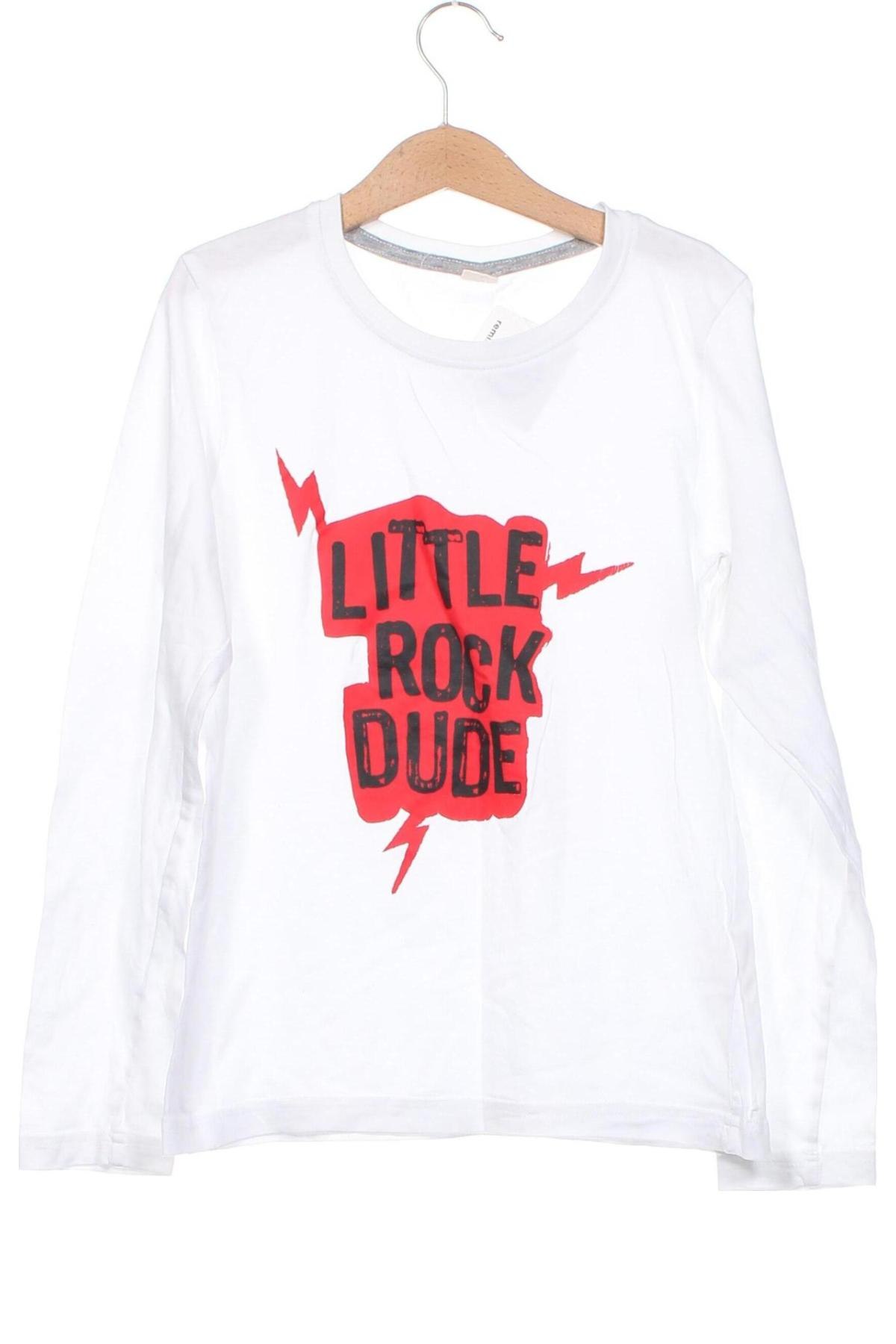 Kinder Shirt, Größe 8-9y/ 134-140 cm, Farbe Weiß, Preis € 3,68