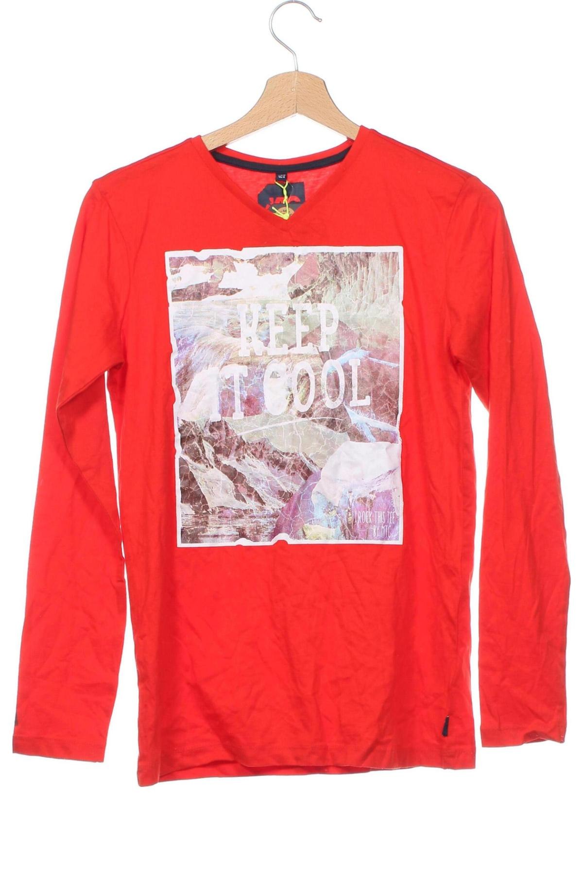 Kinder Shirt, Größe 12-13y/ 158-164 cm, Farbe Rot, Preis 6,27 €