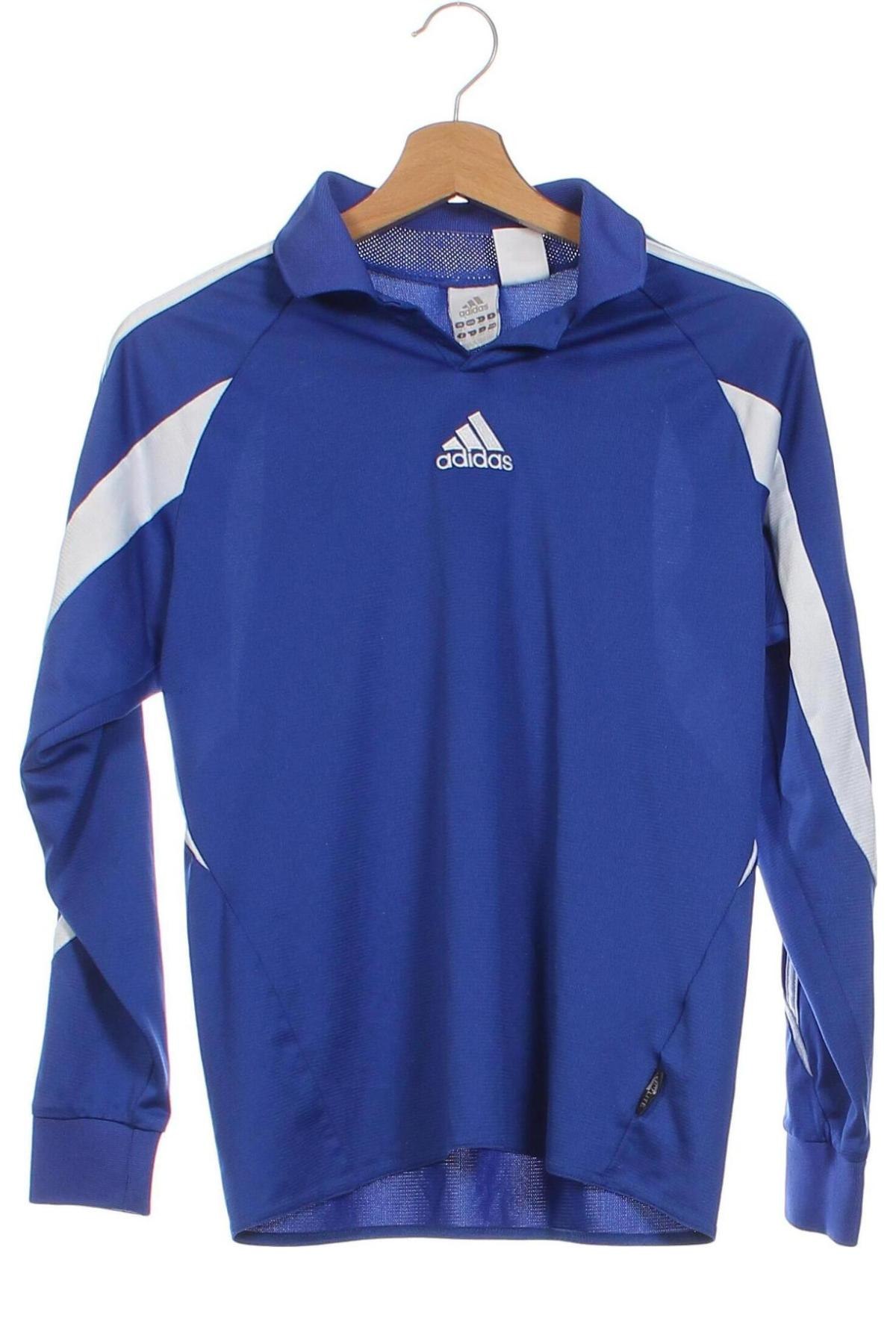 Детска блуза Adidas, Размер 13-14y/ 164-168 см, Цвят Син, Цена 24,00 лв.