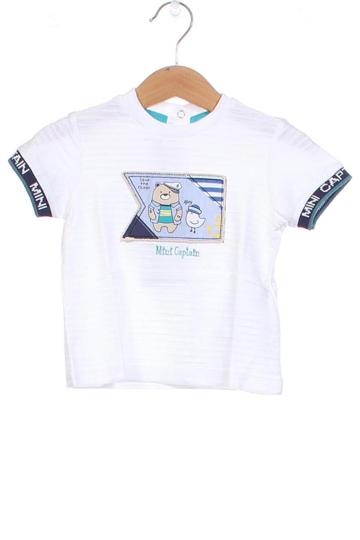 Kinder Shirt Chicco, Größe 9-12m/ 74-80 cm, Farbe Weiß, Preis € 9,28