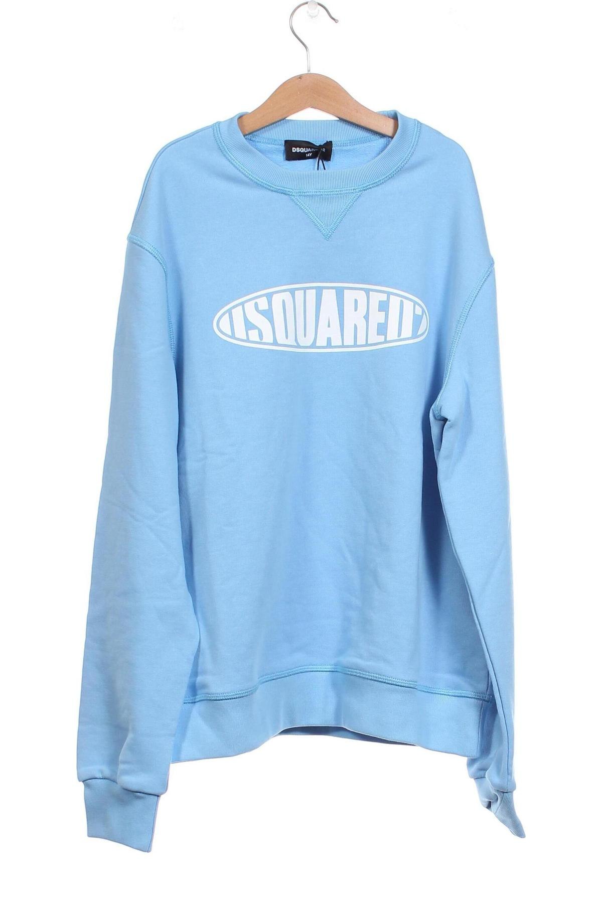 Kinder Shirt Dsquared2, Größe 13-14y/ 164-168 cm, Farbe Blau, Preis 200,52 €