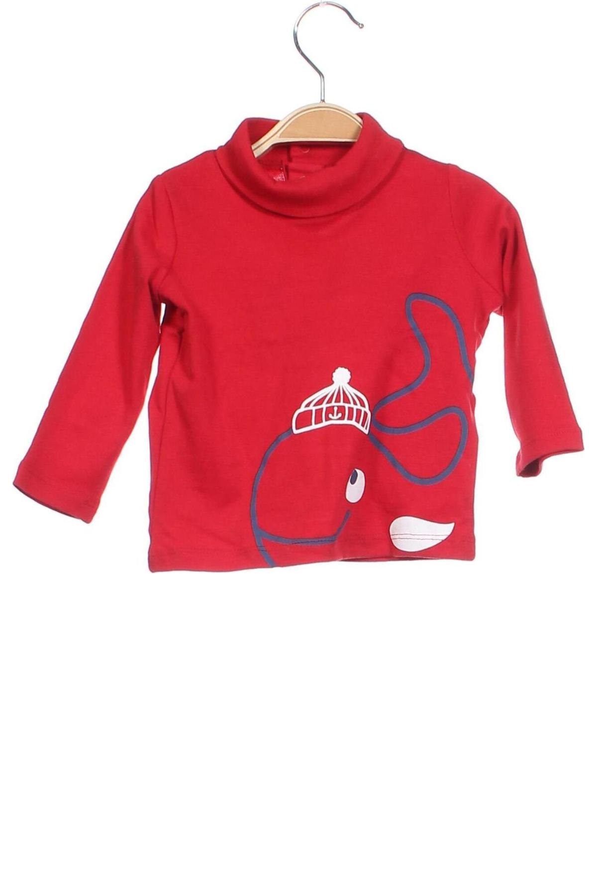 Παιδική μπλούζα Du Pareil Au Meme, Μέγεθος 3-6m/ 62-68 εκ., Χρώμα Κόκκινο, Τιμή 3,53 €