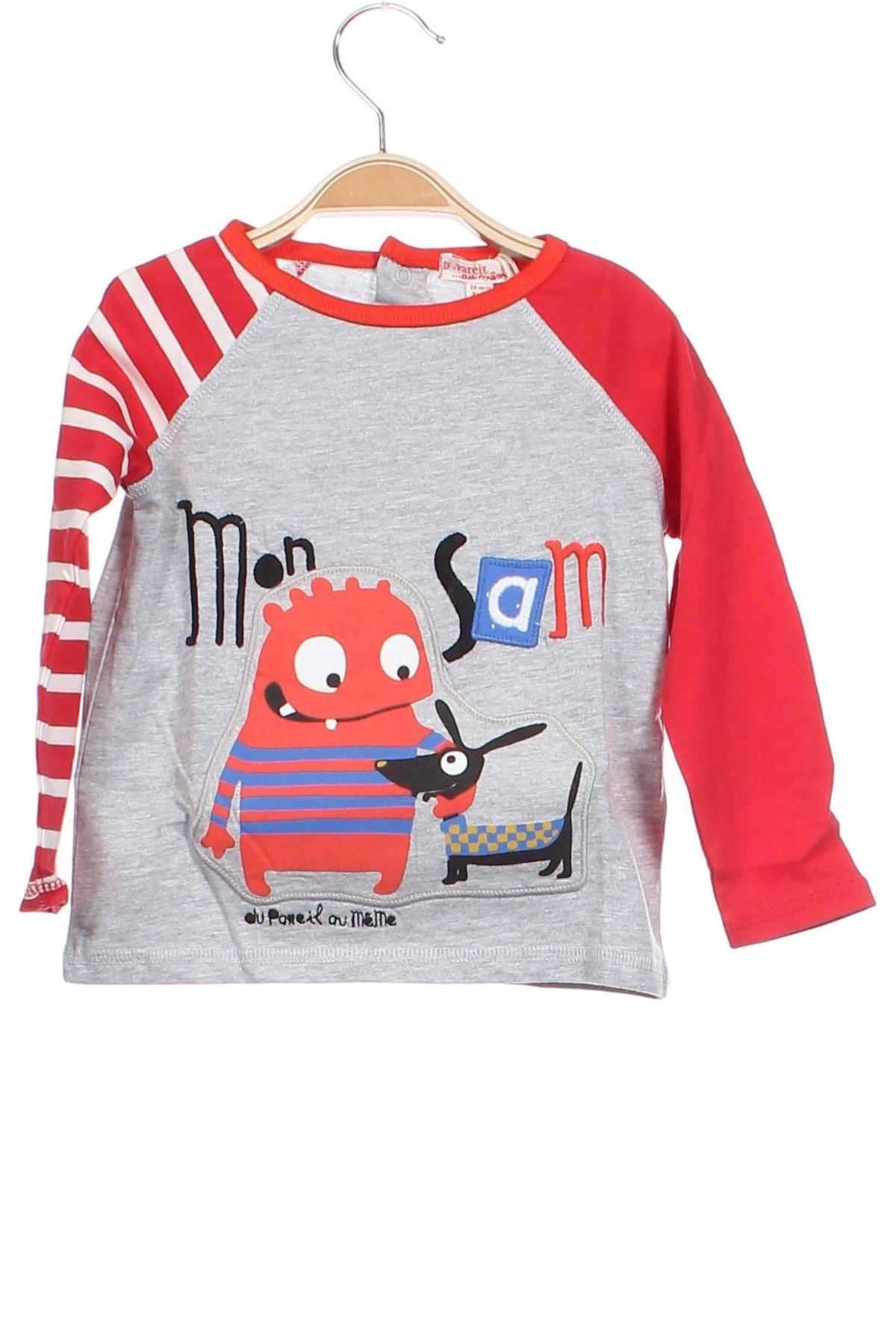 Παιδική μπλούζα Du Pareil Au Meme, Μέγεθος 18-24m/ 86-98 εκ., Χρώμα Πολύχρωμο, Τιμή 4,64 €