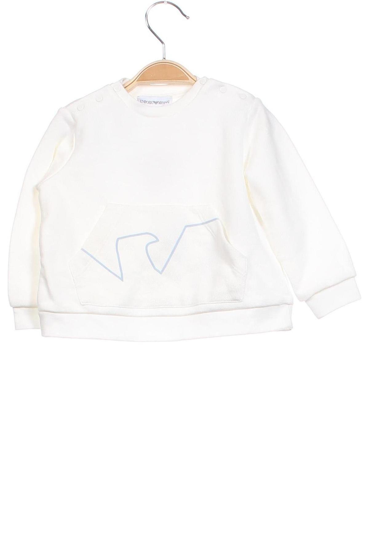 Παιδική μπλούζα Emporio Armani, Μέγεθος 9-12m/ 74-80 εκ., Χρώμα Λευκό, Τιμή 28,63 €