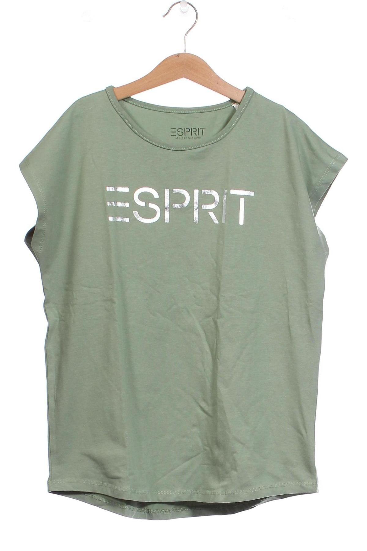 Bluză pentru copii Esprit, Mărime 11-12y/ 152-158 cm, Culoare Verde, Preț 134,21 Lei