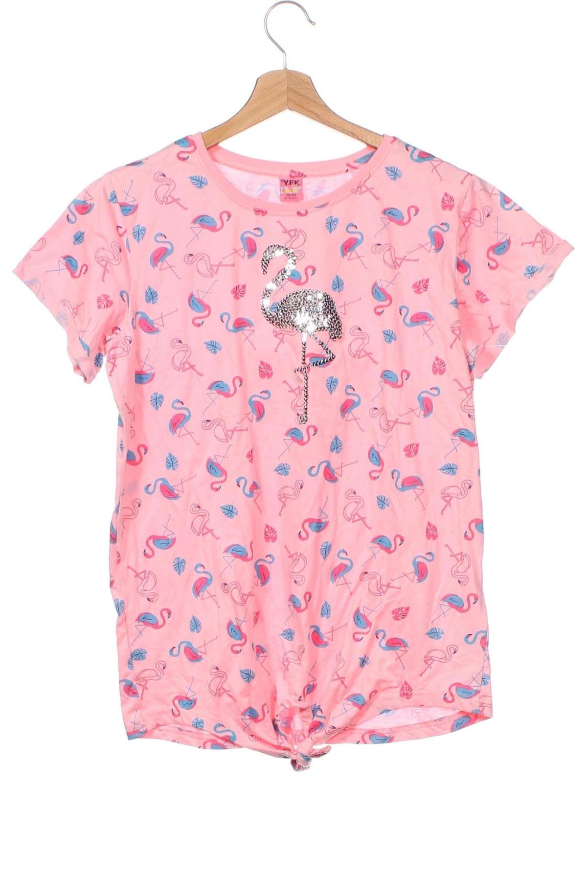 Детска блуза H&M, Размер 12-13y/ 158-164 см, Цвят Розов, Цена 4,95 лв.