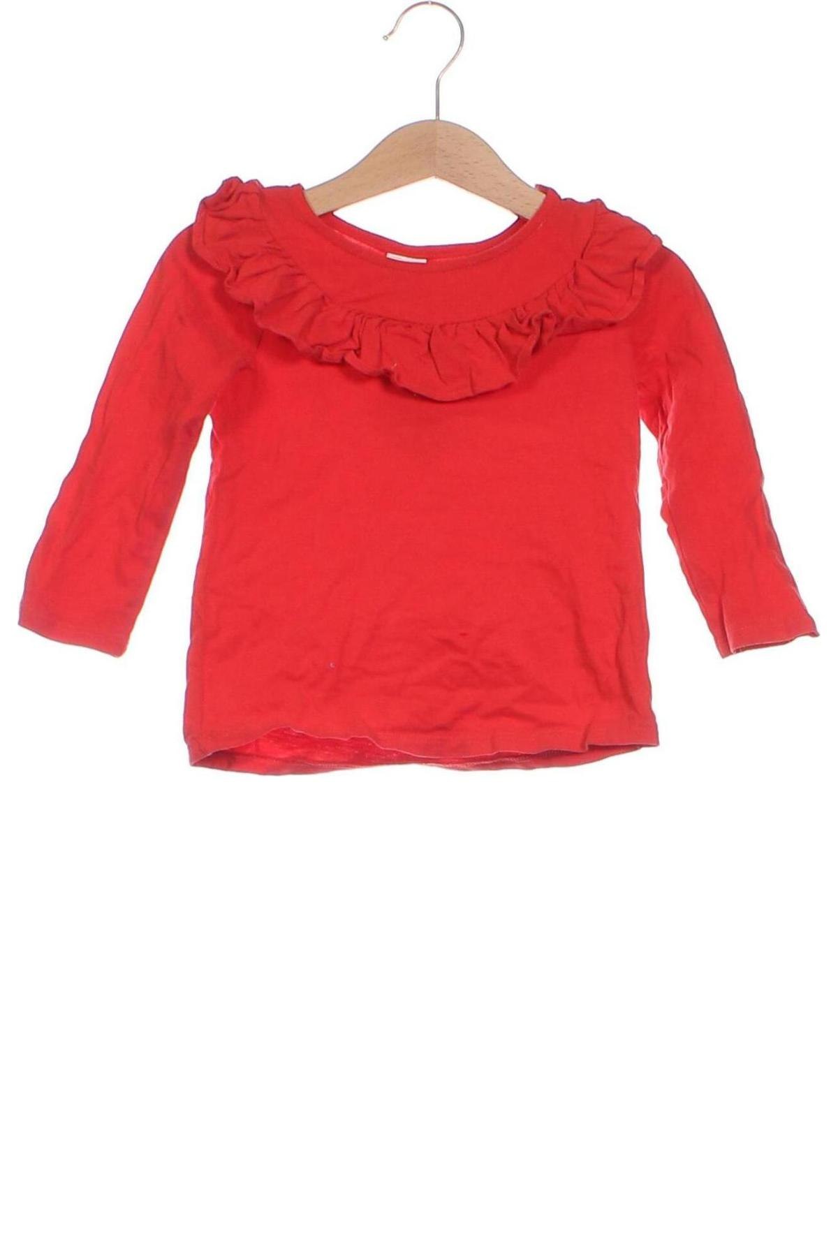 Παιδική μπλούζα H&M, Μέγεθος 12-18m/ 80-86 εκ., Χρώμα Πορτοκαλί, Τιμή 3,42 €