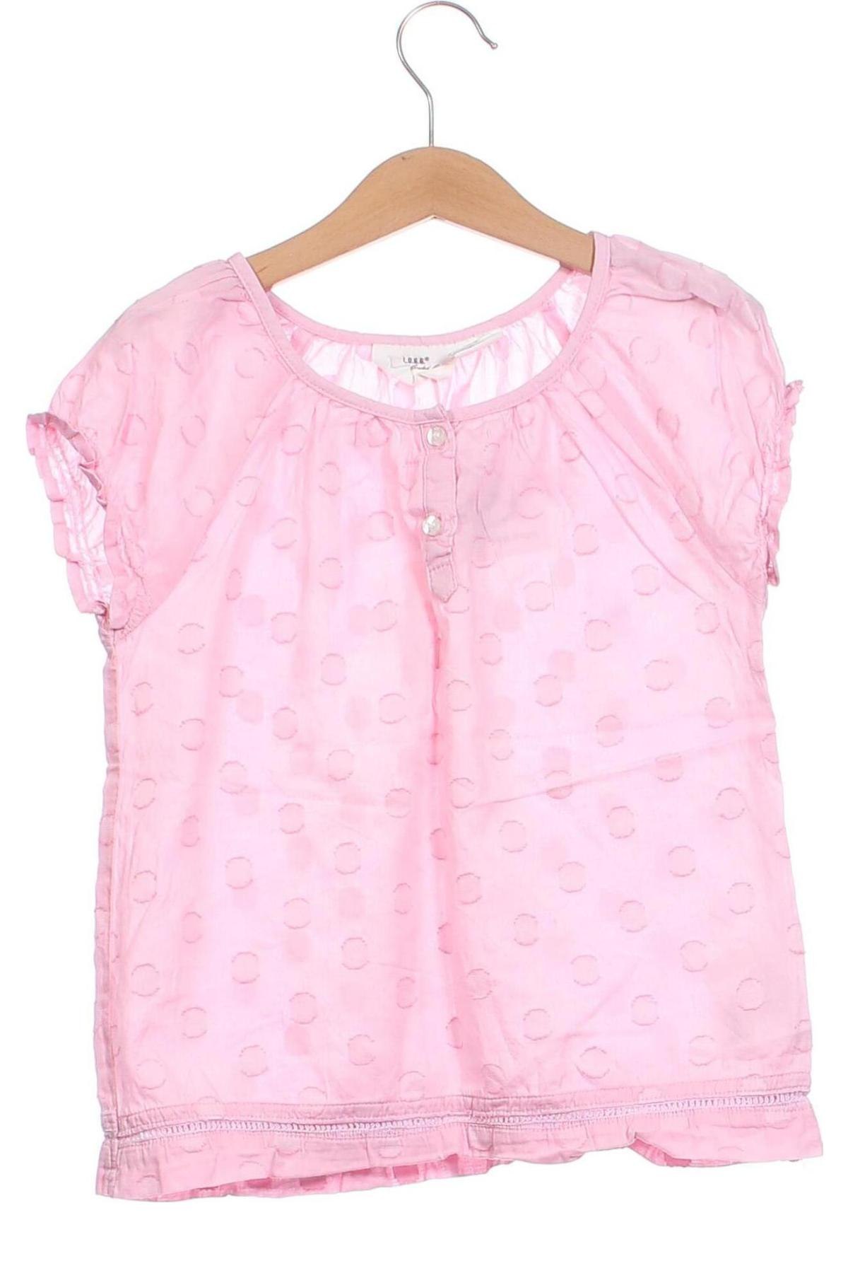 Kinder Shirt H&M, Größe 6-7y/ 122-128 cm, Farbe Rosa, Preis € 3,34