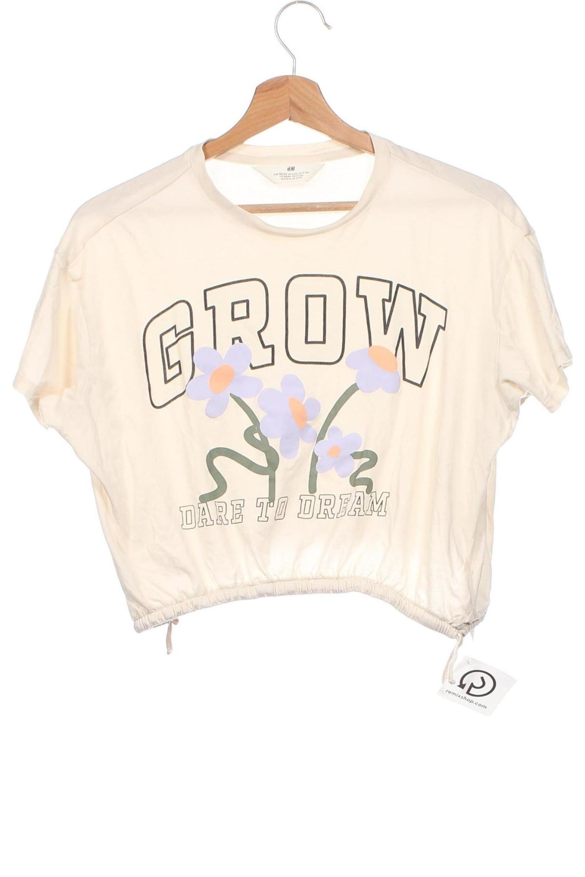 Παιδική μπλούζα H&M, Μέγεθος 12-13y/ 158-164 εκ., Χρώμα  Μπέζ, Τιμή 3,68 €
