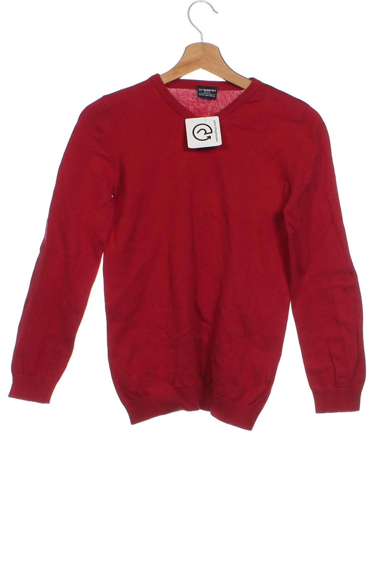 Dziecięca bluzka LC Waikiki, Rozmiar 9-10y/ 140-146 cm, Kolor Czerwony, Cena 16,55 zł