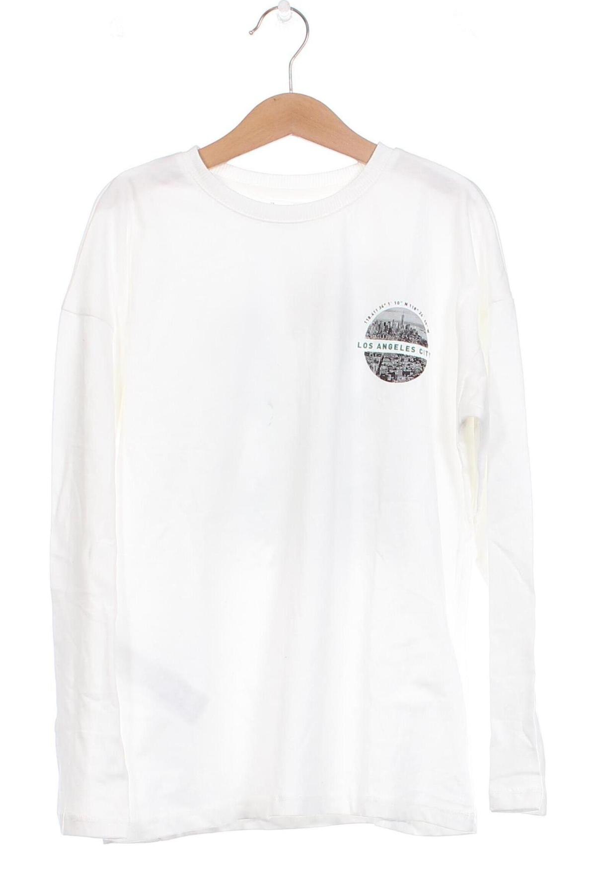 Kinder Shirt Mango, Größe 9-10y/ 140-146 cm, Farbe Weiß, Preis € 5,03