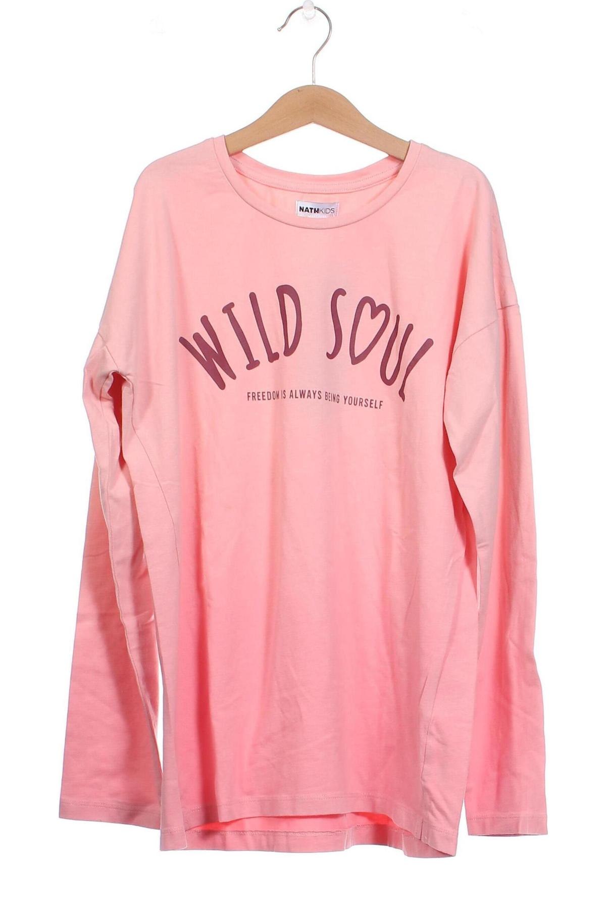 Kinder Shirt Nath, Größe 12-13y/ 158-164 cm, Farbe Rosa, Preis 6,70 €