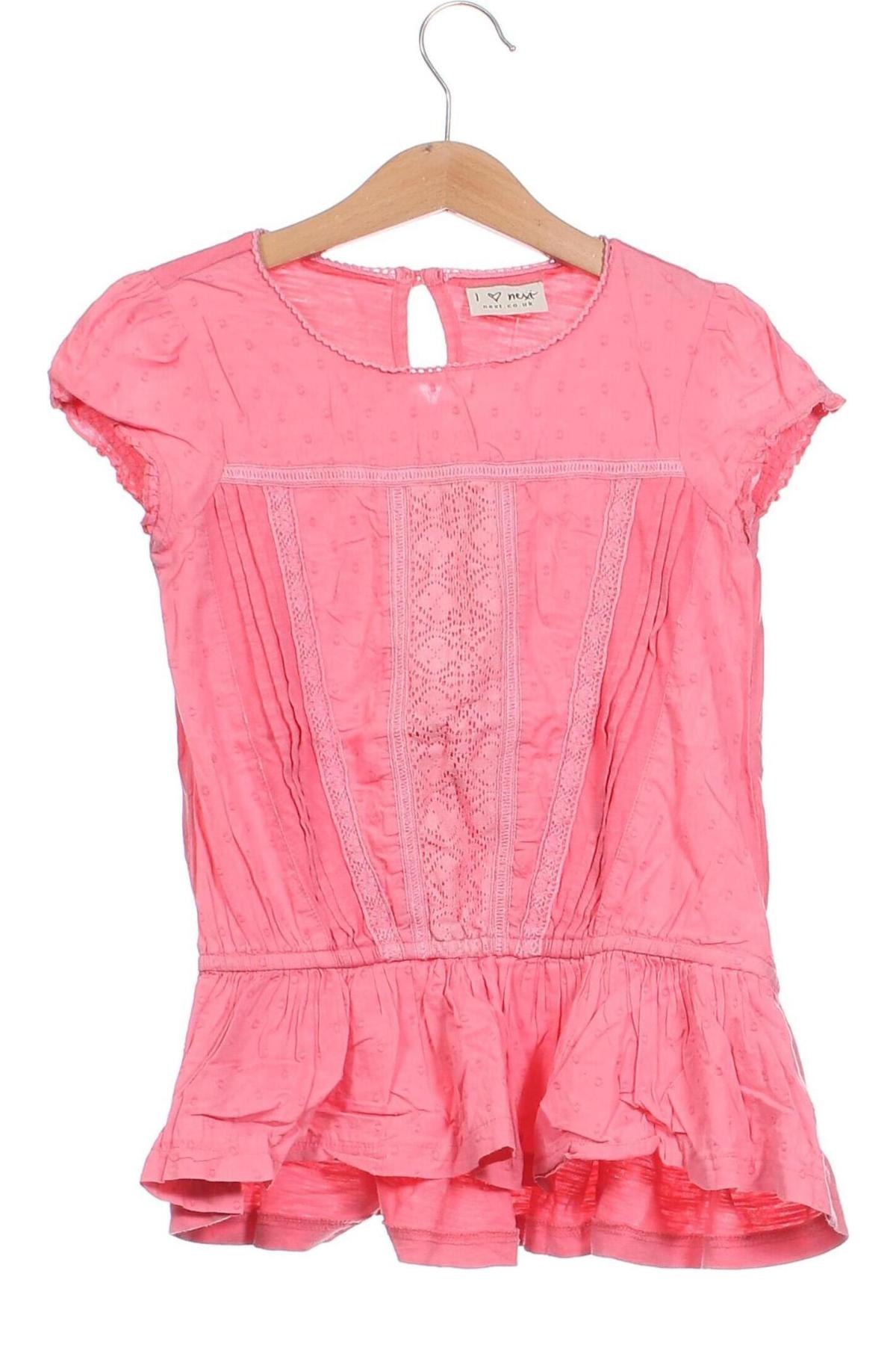 Детска блуза Next, Размер 5-6y/ 116-122 см, Цвят Розов, Цена 12,65 лв.