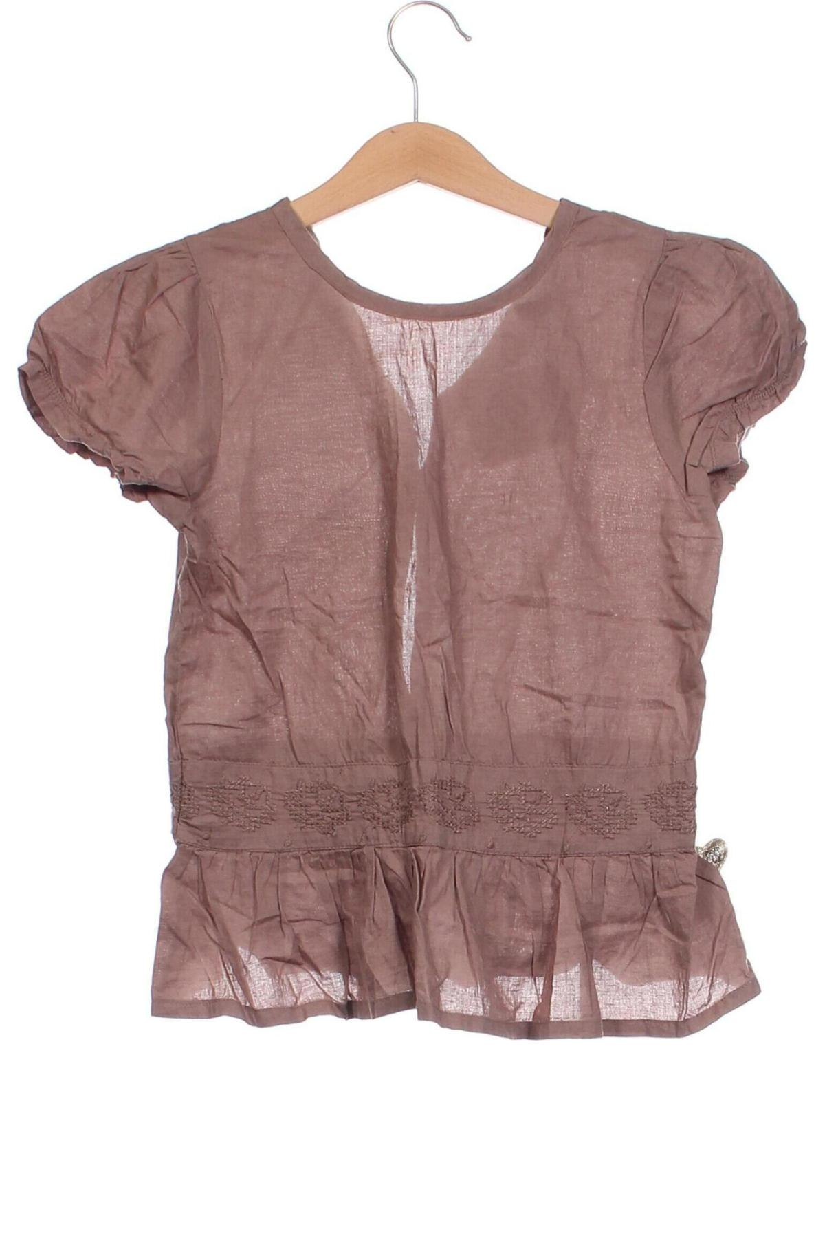 Kinder Shirt Pomp De Lux, Größe 6-7y/ 122-128 cm, Farbe Braun, Preis 6,47 €