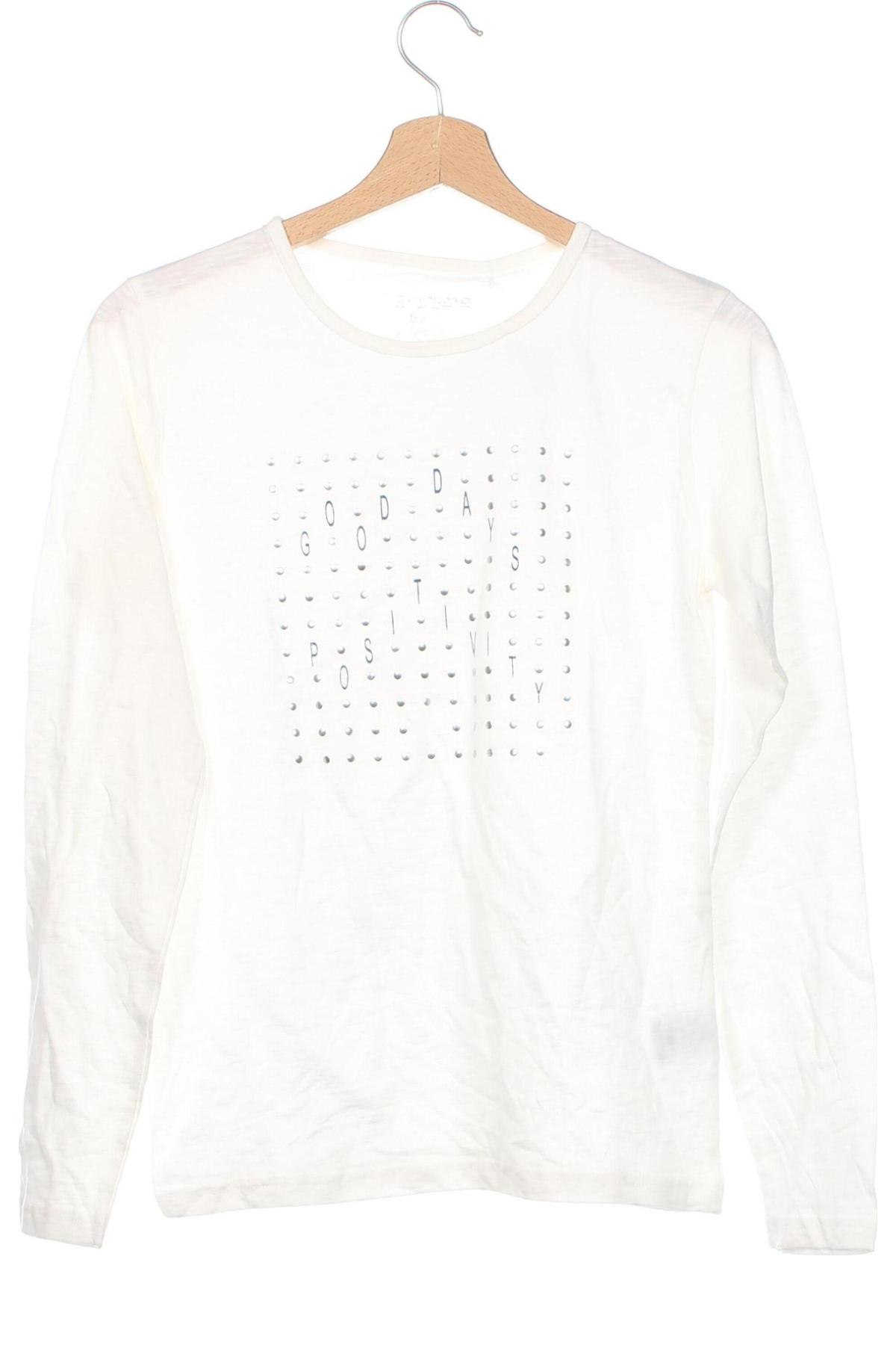 Kinder Shirt Staccato, Größe 12-13y/ 158-164 cm, Farbe Weiß, Preis € 8,42