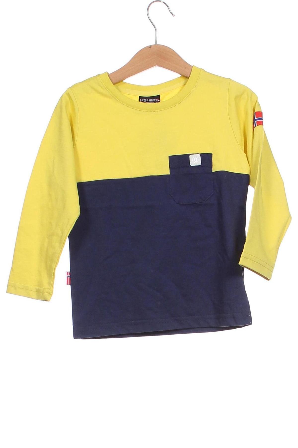 Детска блуза Trollkids, Размер 18-24m/ 86-98 см, Цвят Многоцветен, Цена 20,40 лв.