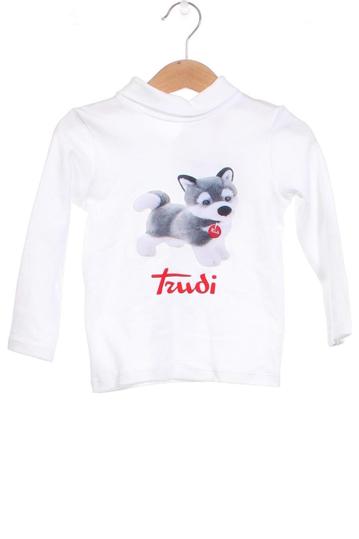 Kinder Shirt Trudi, Größe 12-18m/ 80-86 cm, Farbe Weiß, Preis € 13,15