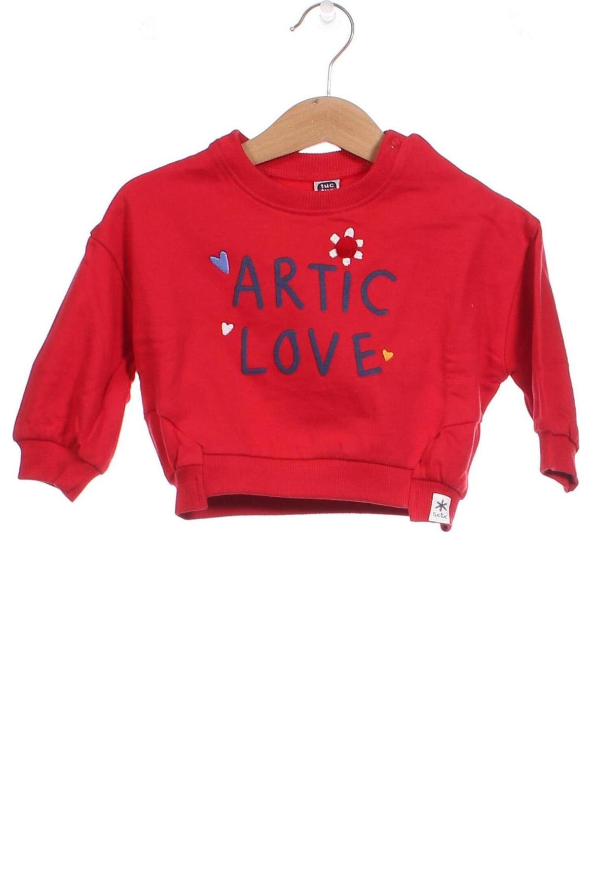 Kinder Shirt Tuc Tuc, Größe 9-12m/ 74-80 cm, Farbe Rot, Preis 4,64 €