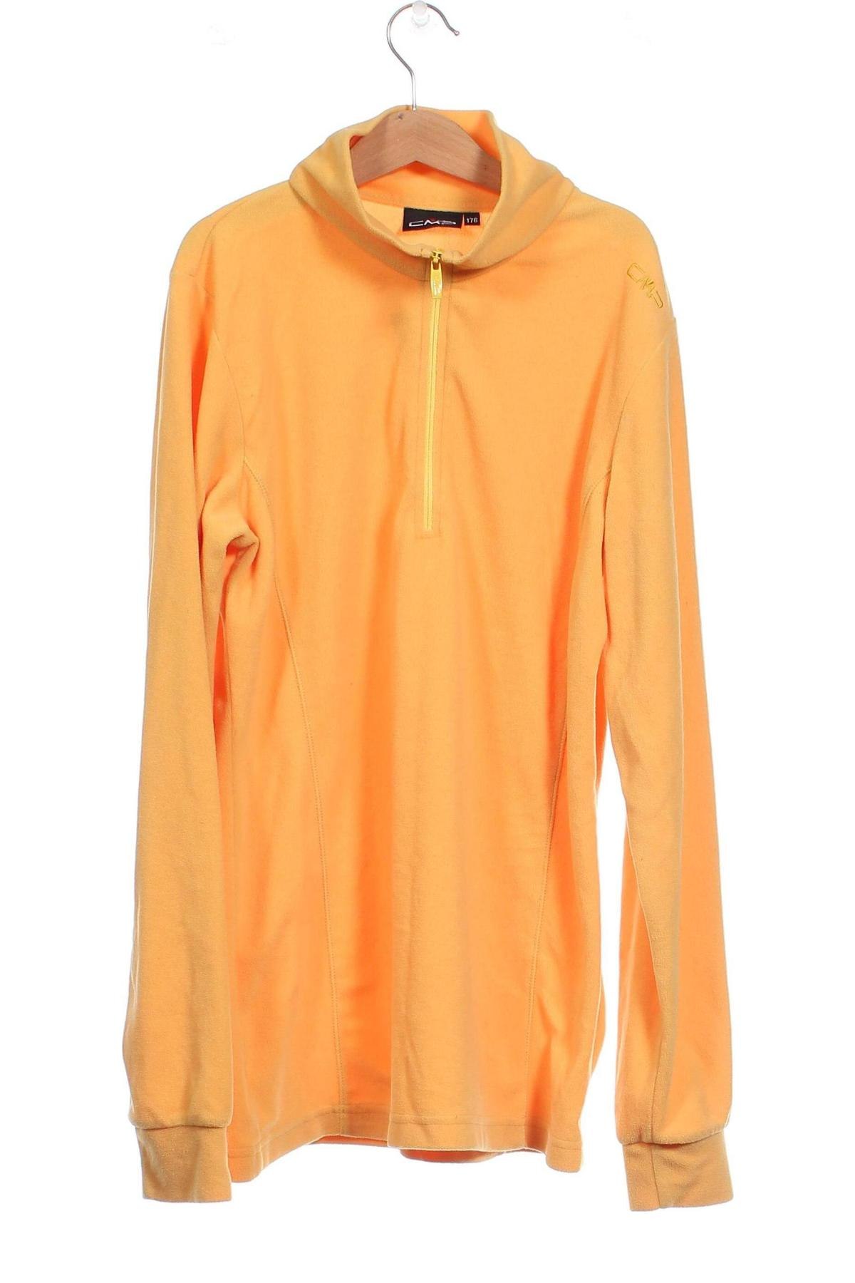 Kinder Fleece Shirt CMP, Größe 15-18y/ 170-176 cm, Farbe Gelb, Preis 10,09 €
