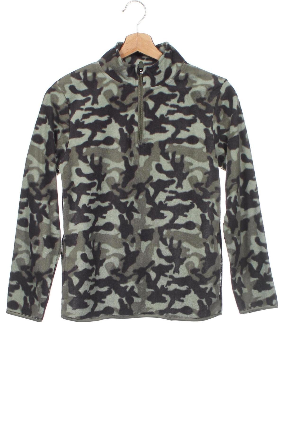 Kinder Fleece Shirt In Extenso, Größe 11-12y/ 152-158 cm, Farbe Grün, Preis 3,68 €