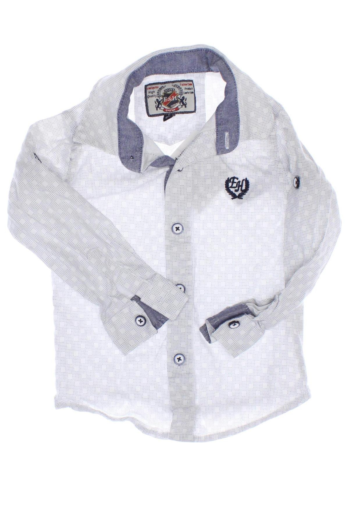 Παιδικό πουκάμισο, Μέγεθος 9-12m/ 74-80 εκ., Χρώμα Λευκό, Τιμή 7,98 €