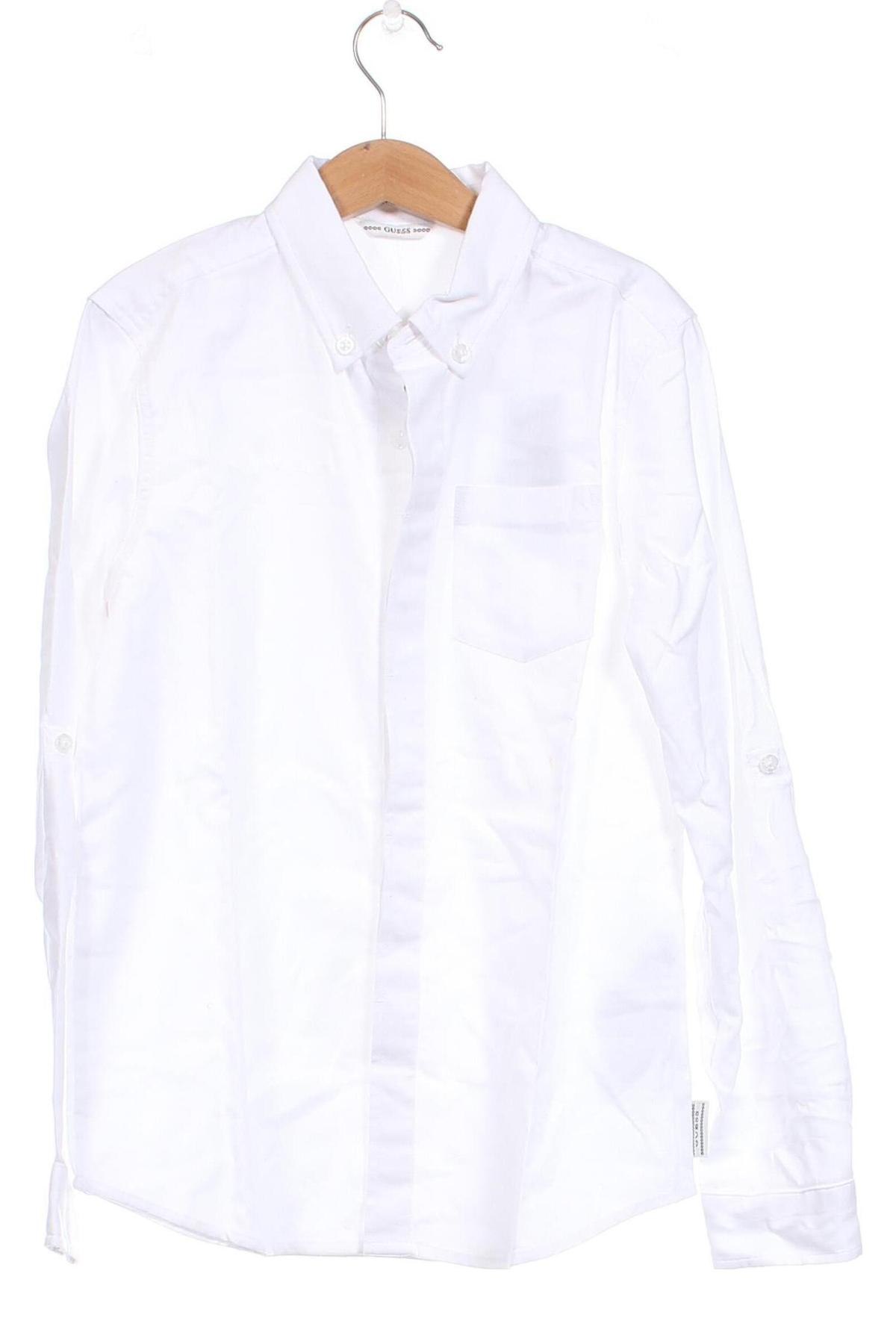 Kinderhemd Guess, Größe 9-10y/ 140-146 cm, Farbe Weiß, Preis € 21,03