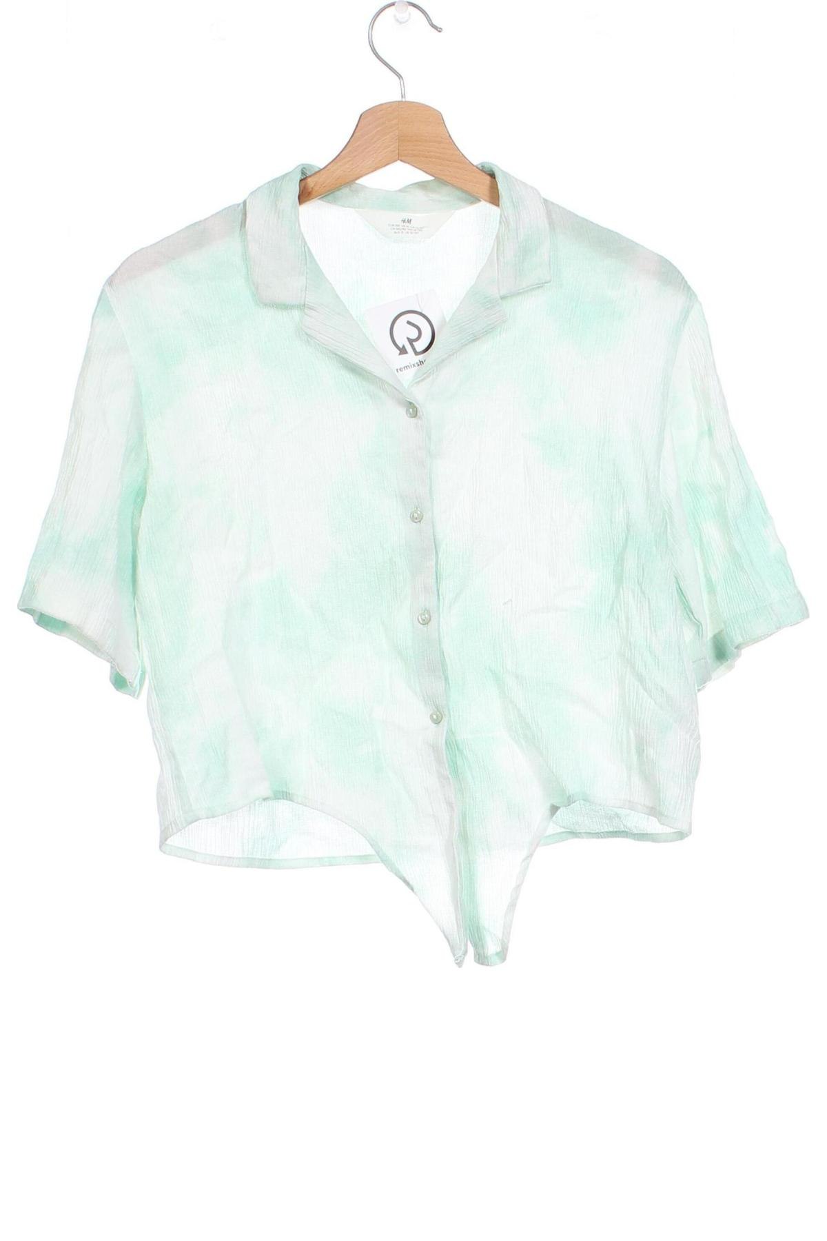 Детска риза H&M, Размер 12-13y/ 158-164 см, Цвят Многоцветен, Цена 5,50 лв.