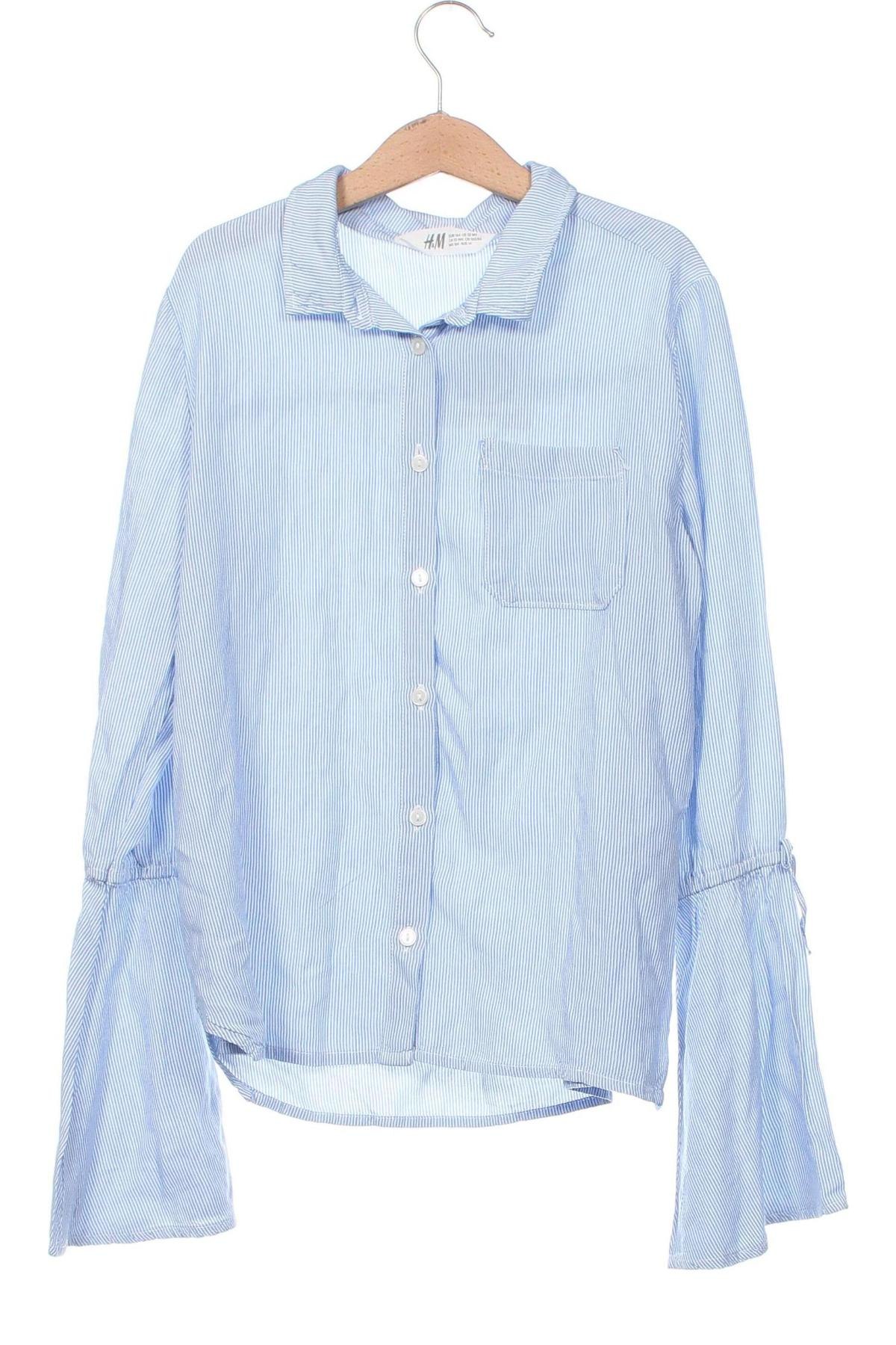 Dětská košile  H&M, Velikost 12-13y/ 158-164 cm, Barva Modrá, Cena  149,00 Kč
