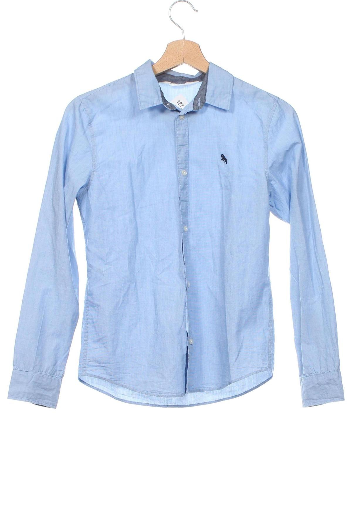 Dziecięca koszula H&M, Rozmiar 10-11y/ 146-152 cm, Kolor Niebieski, Cena 15,73 zł