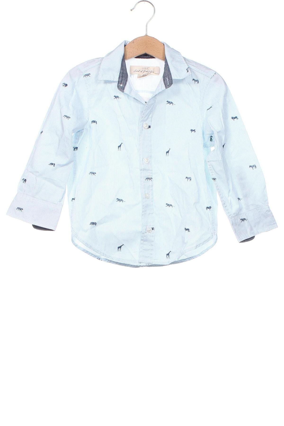 Παιδικό πουκάμισο H&M L.O.G.G., Μέγεθος 2-3y/ 98-104 εκ., Χρώμα Πολύχρωμο, Τιμή 7,98 €