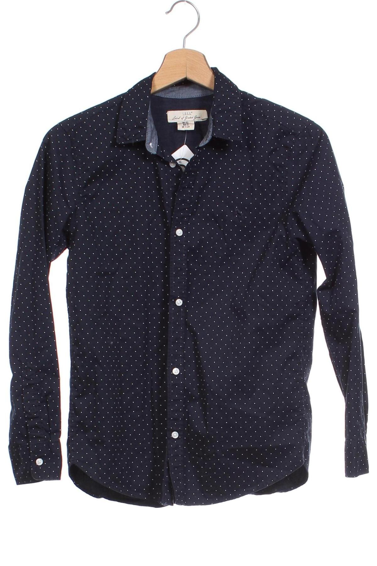 Παιδικό πουκάμισο H&M L.O.G.G., Μέγεθος 10-11y/ 146-152 εκ., Χρώμα Μπλέ, Τιμή 3,34 €