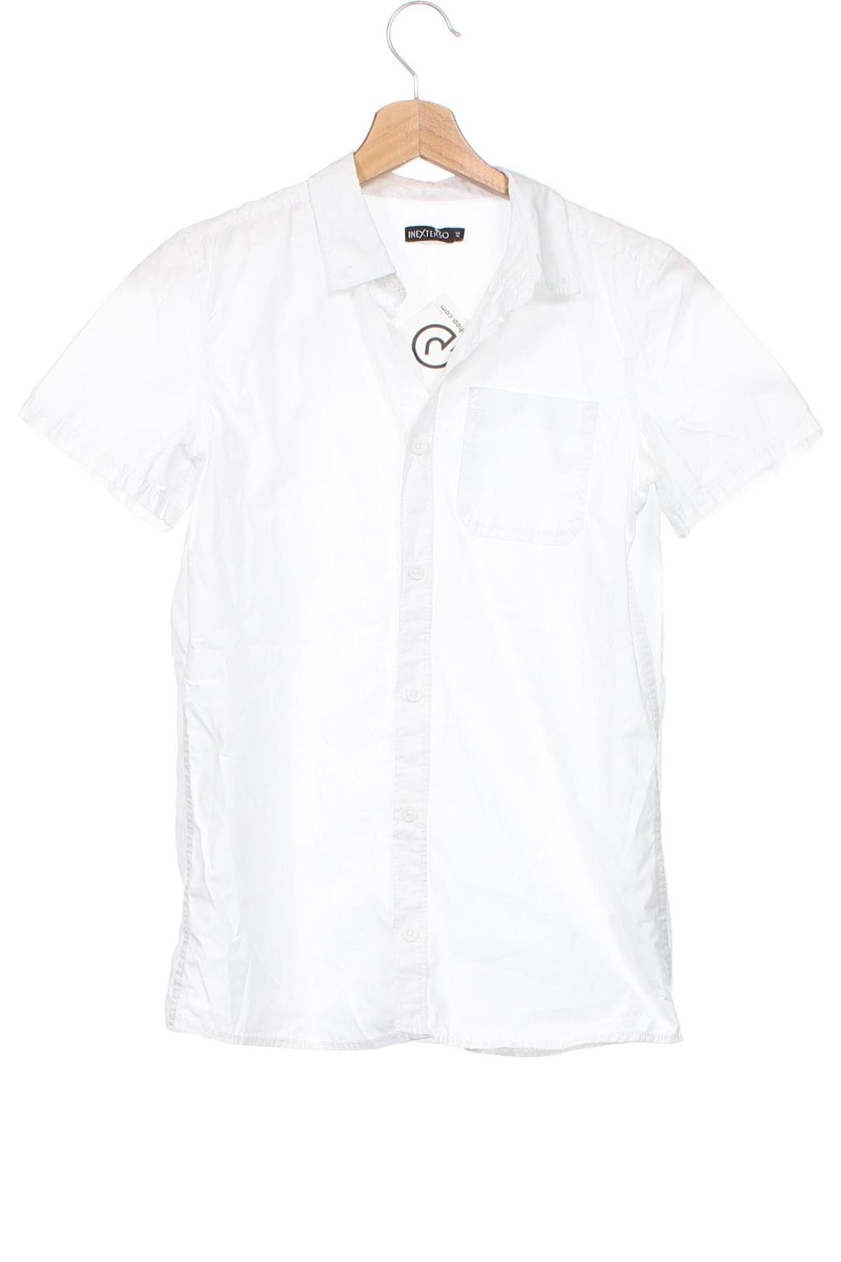 Παιδικό πουκάμισο In Extenso, Μέγεθος 11-12y/ 152-158 εκ., Χρώμα Λευκό, Τιμή 3,68 €