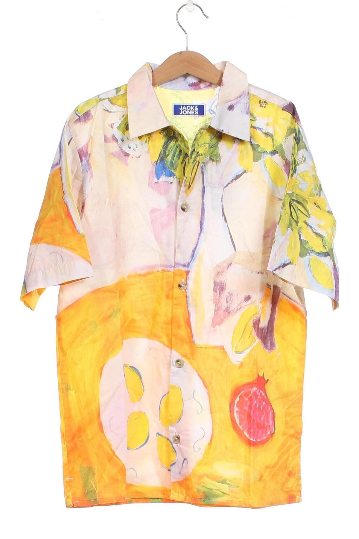Παιδικό πουκάμισο Jack & Jones, Μέγεθος 11-12y/ 152-158 εκ., Χρώμα Πολύχρωμο, Τιμή 13,15 €