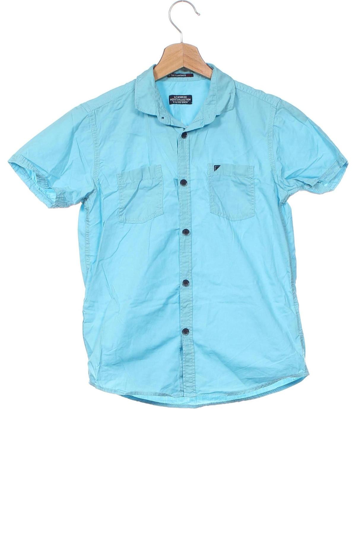 Παιδικό πουκάμισο LC Waikiki, Μέγεθος 7-8y/ 128-134 εκ., Χρώμα Μπλέ, Τιμή 3,50 €