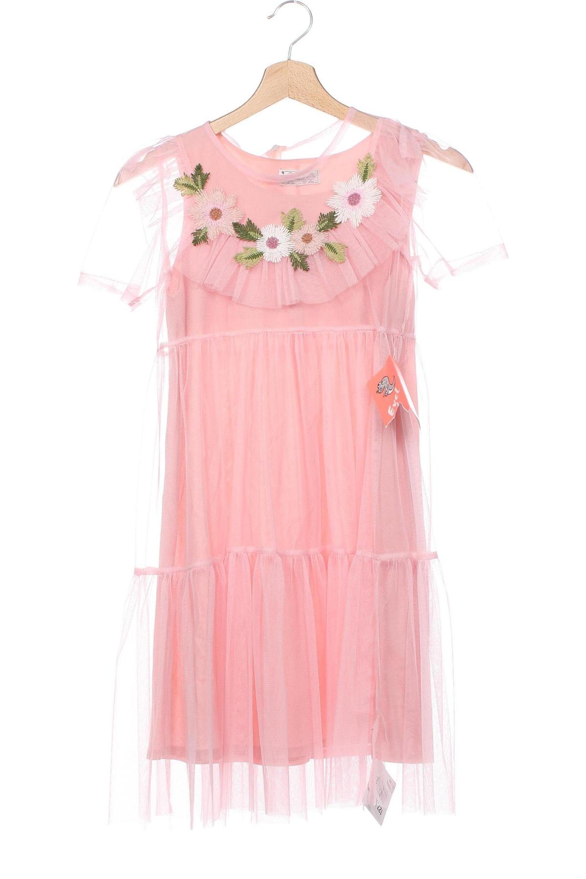 Kinderkleid, Größe 9-10y/ 140-146 cm, Farbe Rosa, Preis 11,07 €
