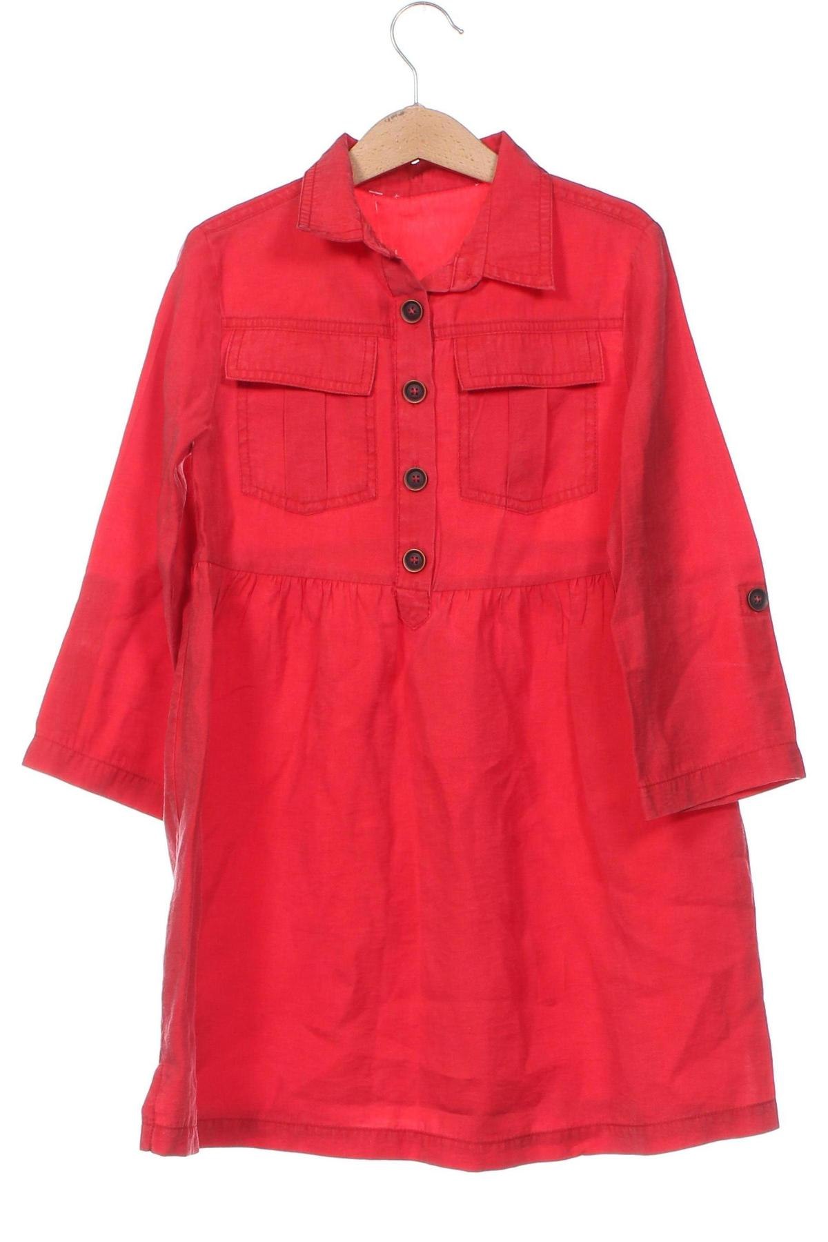 Dětské šaty , Velikost 7-8y/ 128-134 cm, Barva Červená, Cena  289,00 Kč
