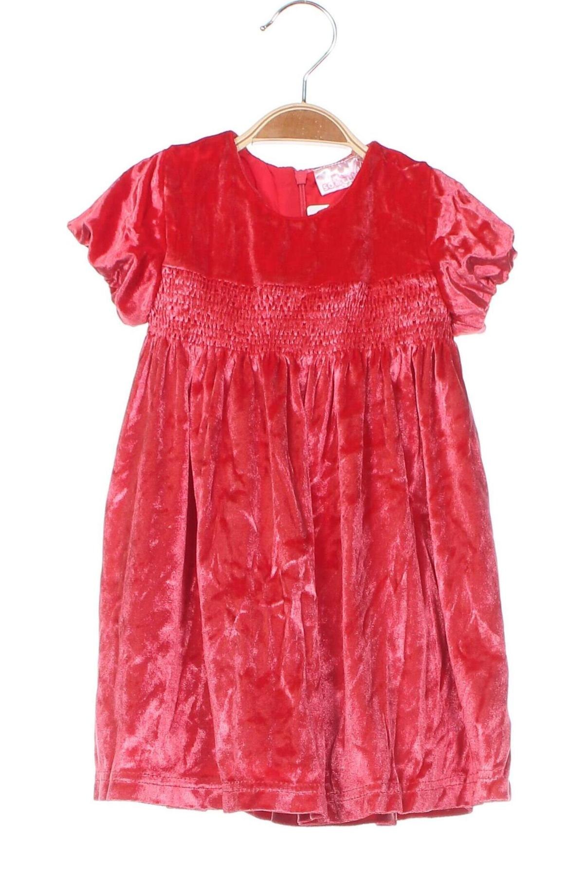 Παιδικό φόρεμα, Μέγεθος 12-18m/ 80-86 εκ., Χρώμα Κόκκινο, Τιμή 6,60 €