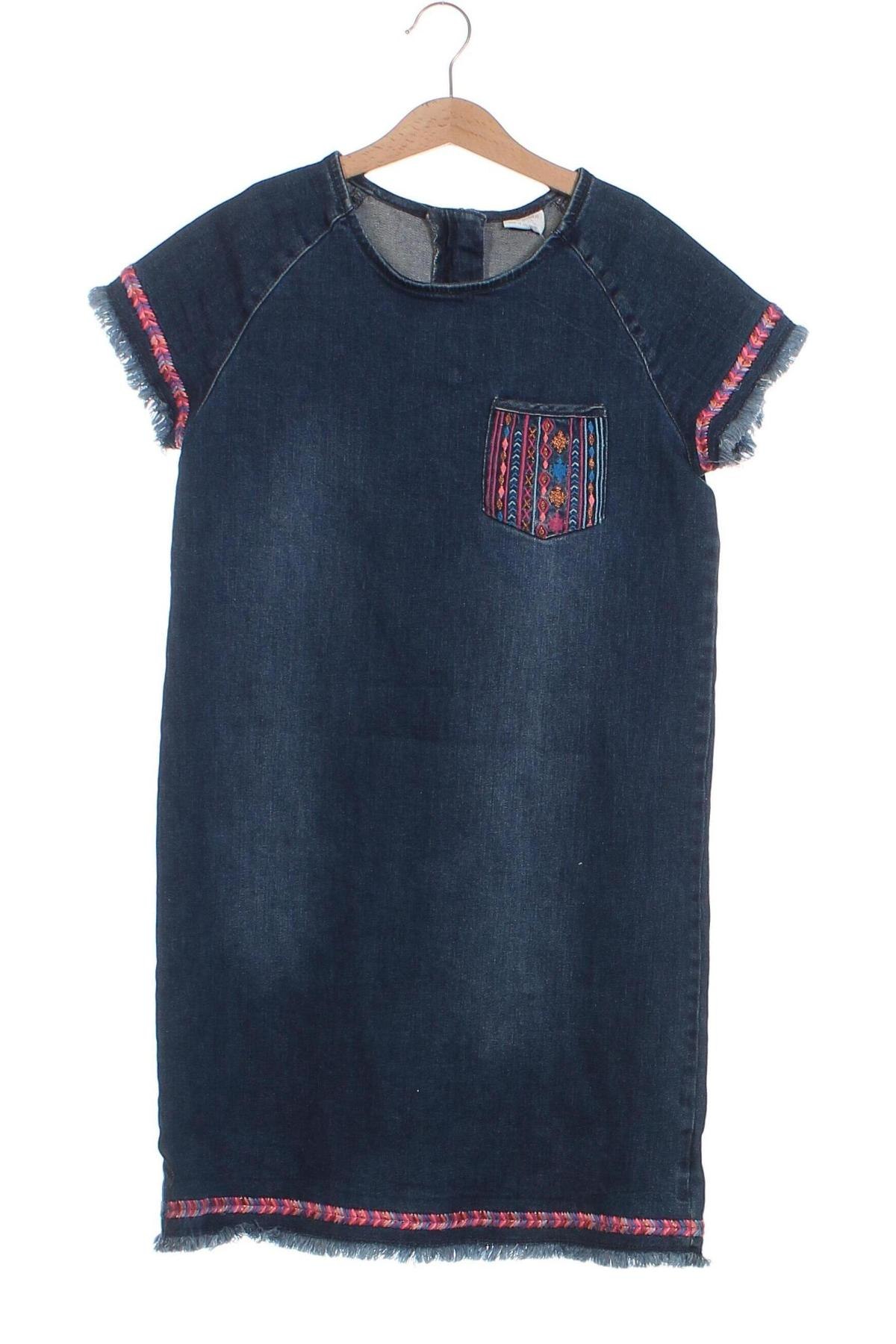 Детска рокля F&F, Размер 11-12y/ 152-158 см, Цвят Син, Цена 15,59 лв.