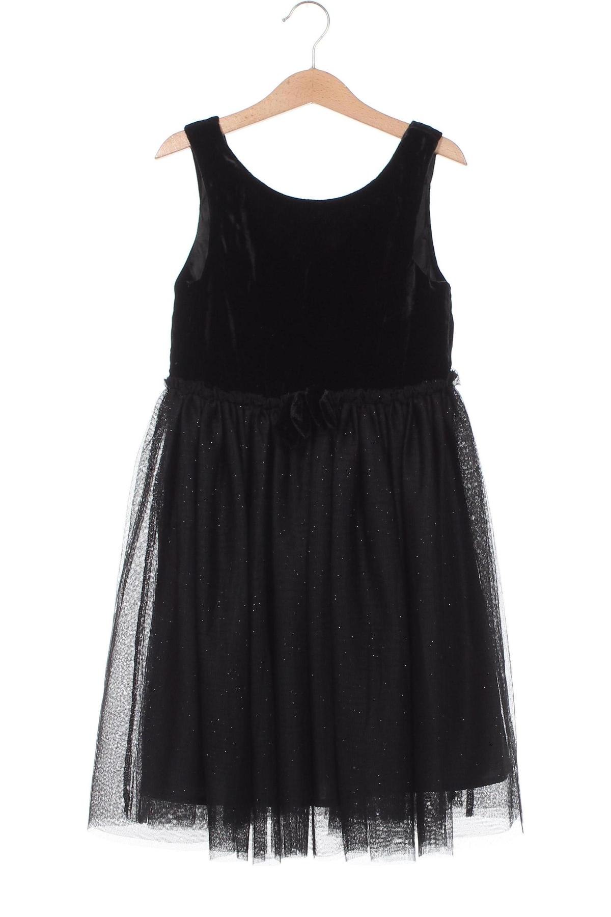 Детска рокля H&M, Размер 7-8y/ 128-134 см, Цвят Черен, Цена 13,37 лв.