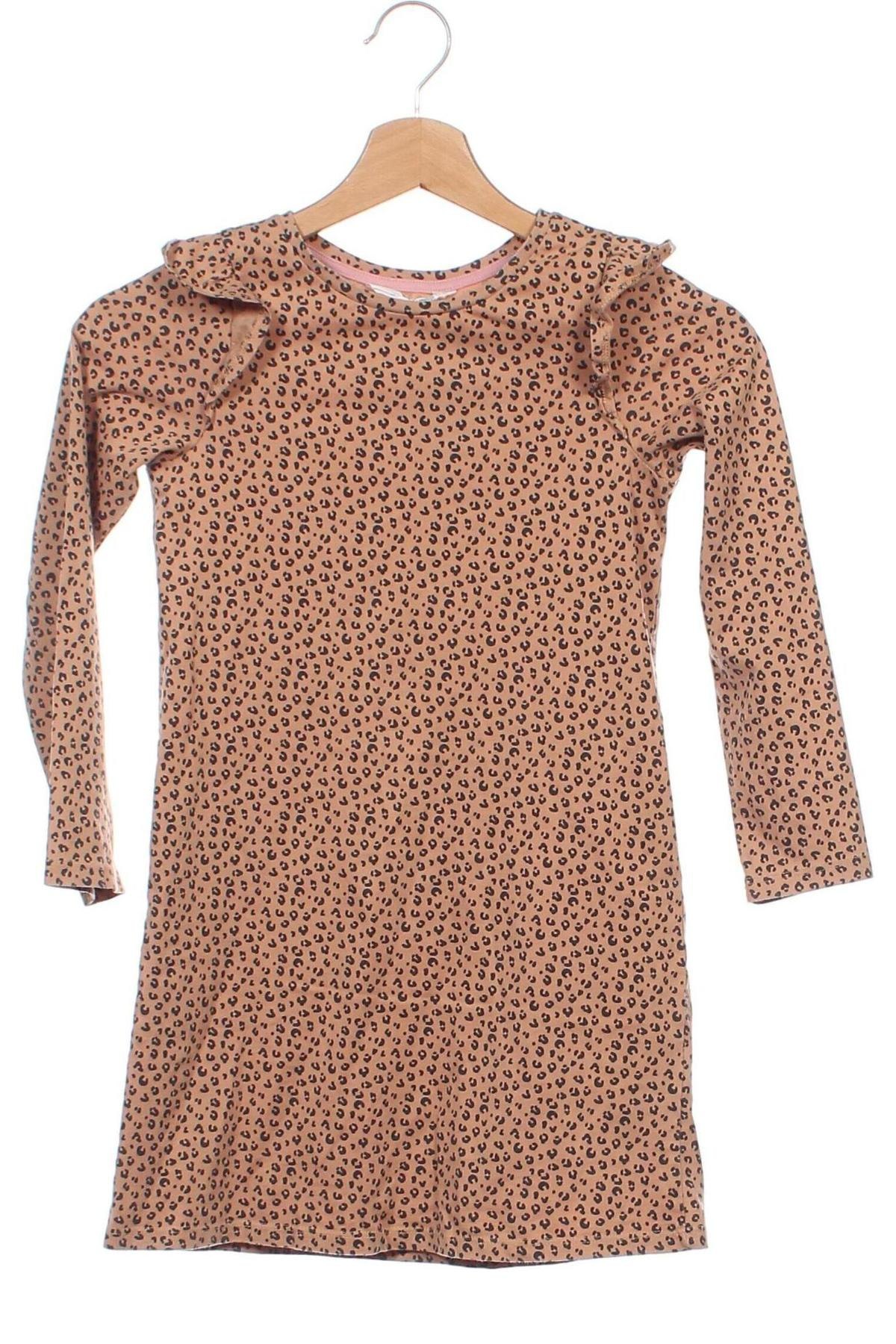 Dziecięca sukienka H&M, Rozmiar 6-7y/ 122-128 cm, Kolor Beżowy, Cena 32,36 zł