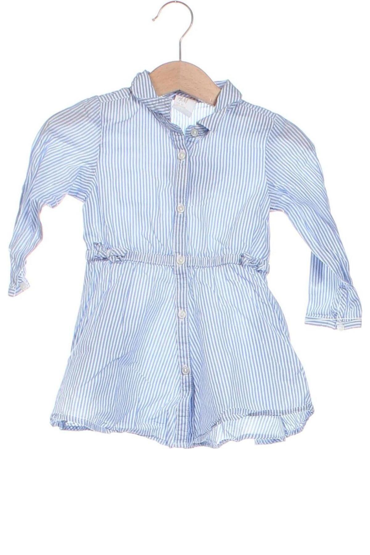 Kinderkleid H&M, Größe 9-12m/ 74-80 cm, Farbe Blau, Preis 7,20 €