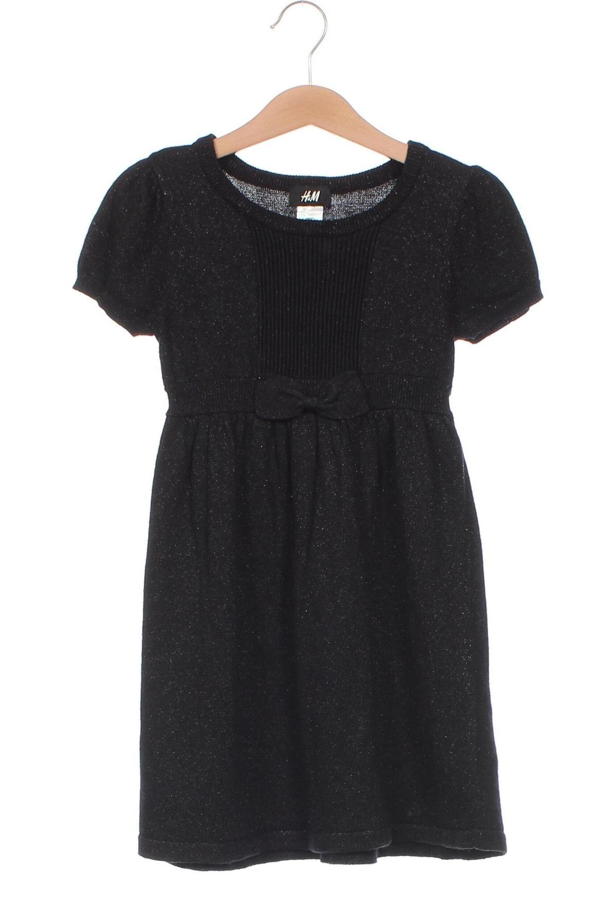 Kinderkleid H&M, Größe 4-5y/ 110-116 cm, Farbe Schwarz, Preis 7,67 €