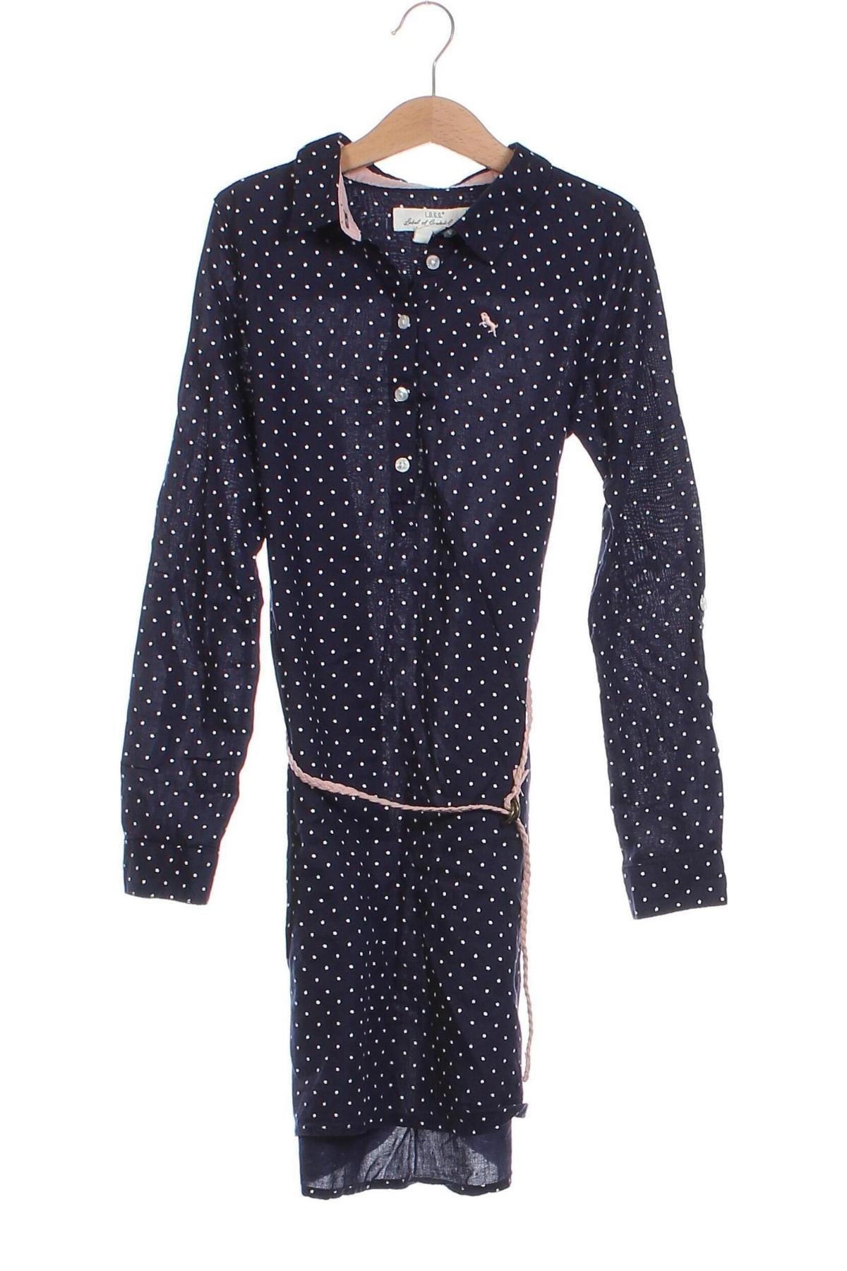 Dětské šaty  H&M L.O.G.G., Velikost 8-9y/ 134-140 cm, Barva Modrá, Cena  260,00 Kč