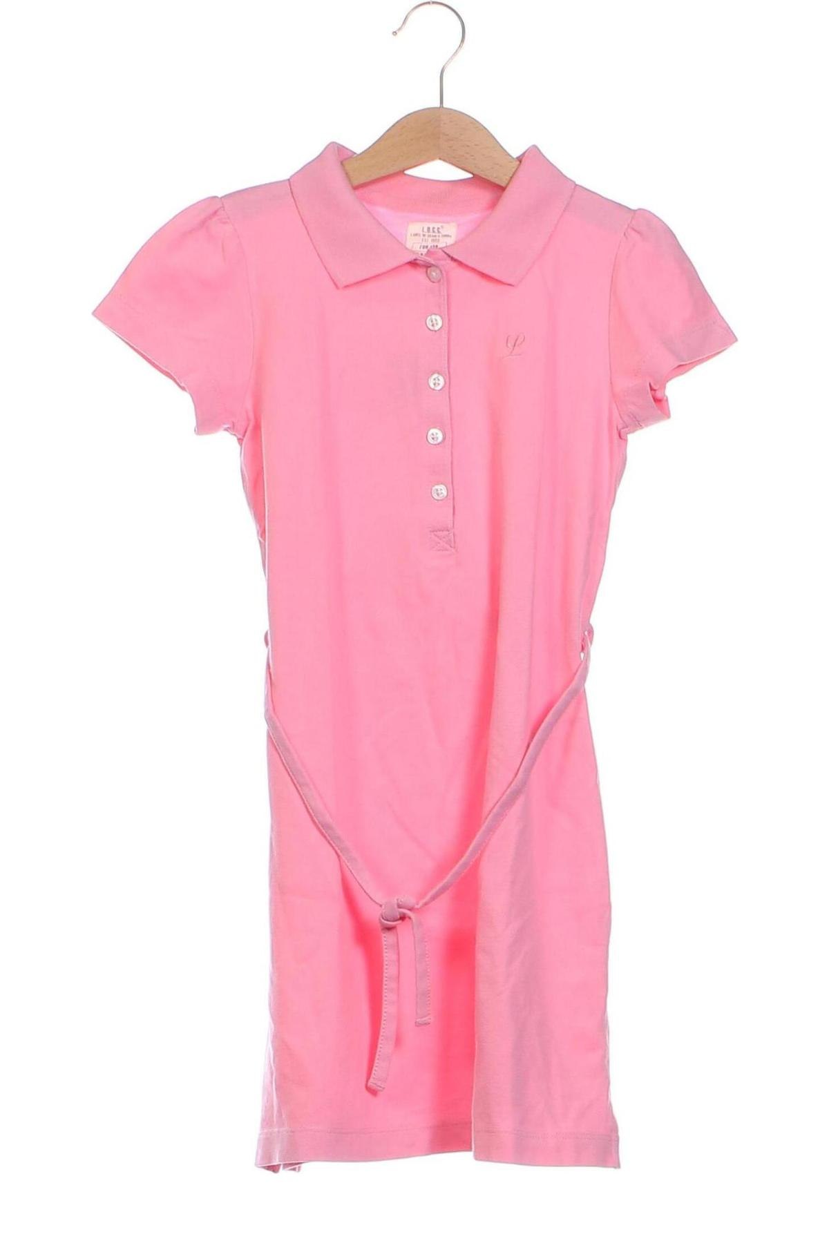 Kinderkleid H&M L.O.G.G., Größe 6-7y/ 122-128 cm, Farbe Rosa, Preis 7,34 €