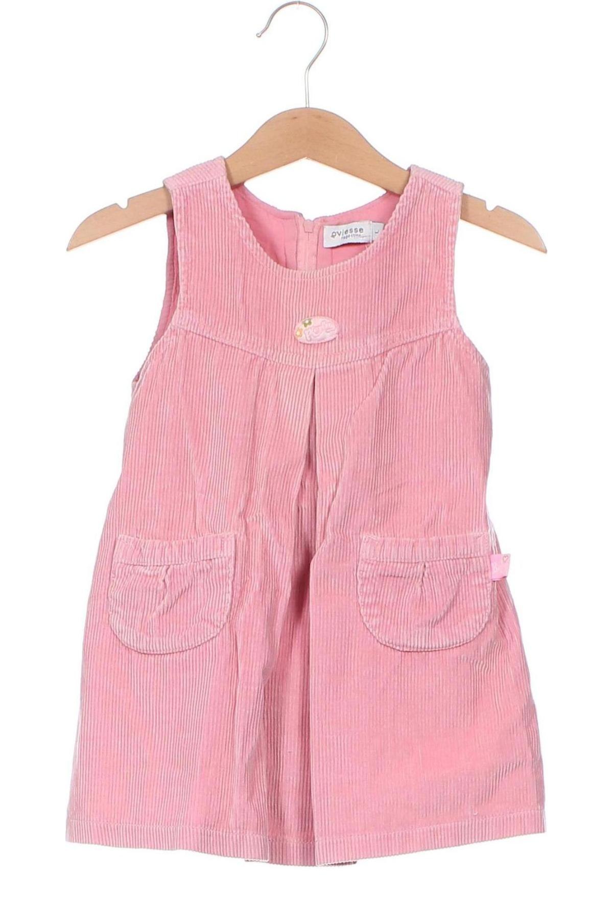 Kinderkleid Oviesse, Größe 9-12m/ 74-80 cm, Farbe Rosa, Preis 7,34 €
