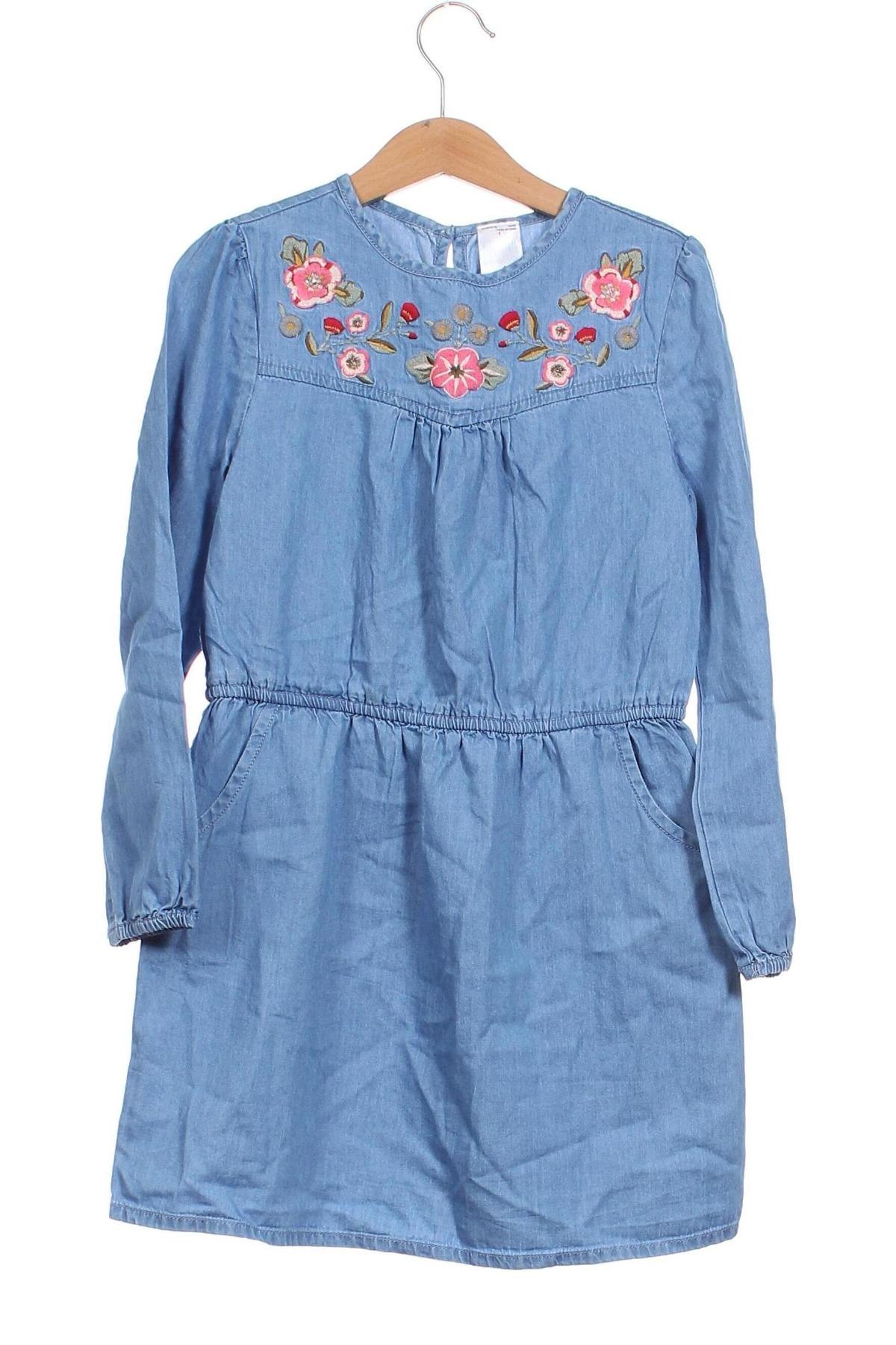 Детска рокля Palomino, Размер 6-7y/ 122-128 см, Цвят Син, Цена 23,46 лв.