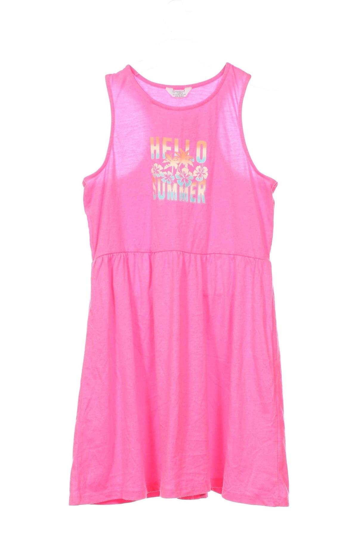 Kinderkleid Primark, Größe 13-14y/ 164-168 cm, Farbe Rosa, Preis € 16,70