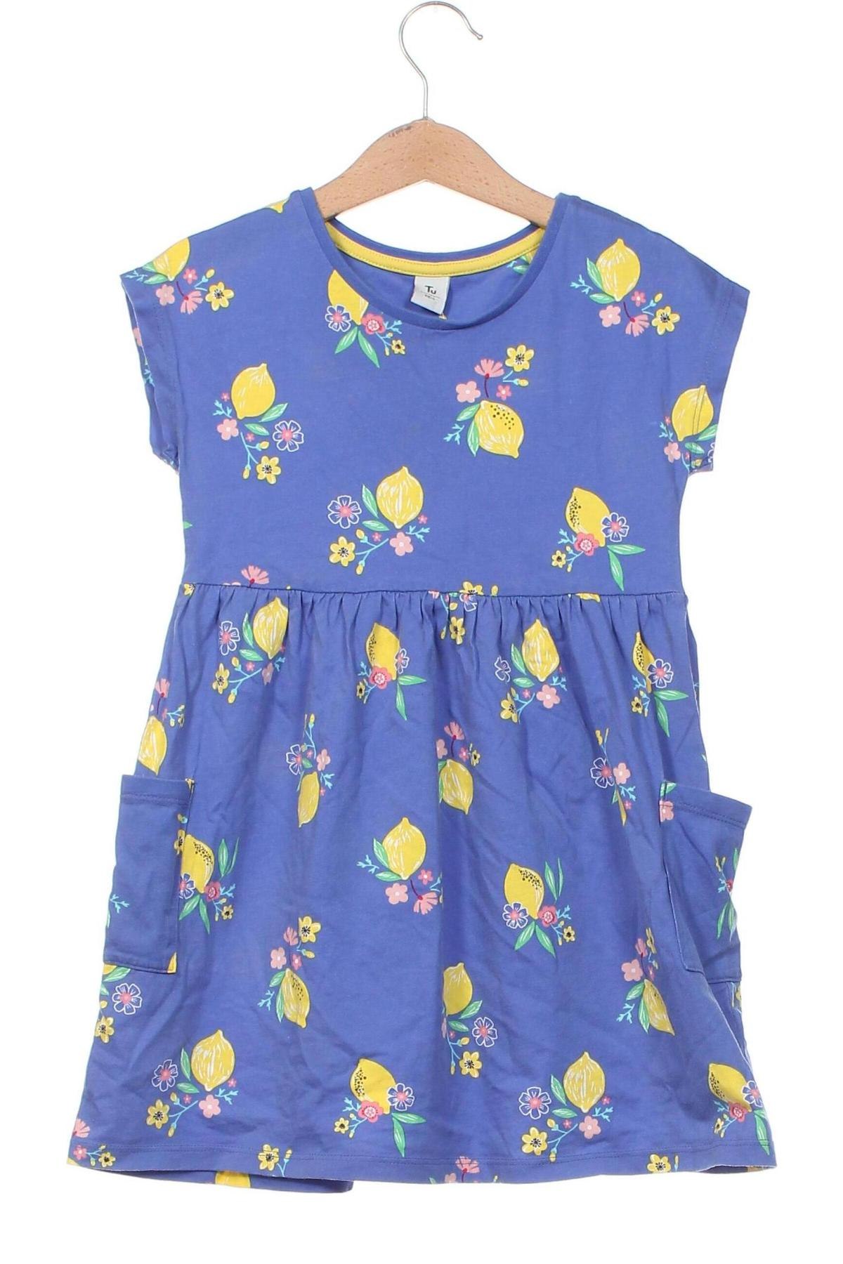 Детска рокля Tu, Размер 3-4y/ 104-110 см, Цвят Син, Цена 13,63 лв.